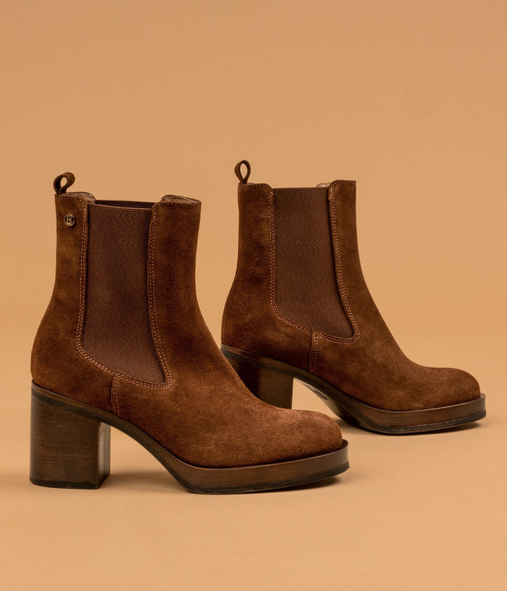 Louise | Boots cognac