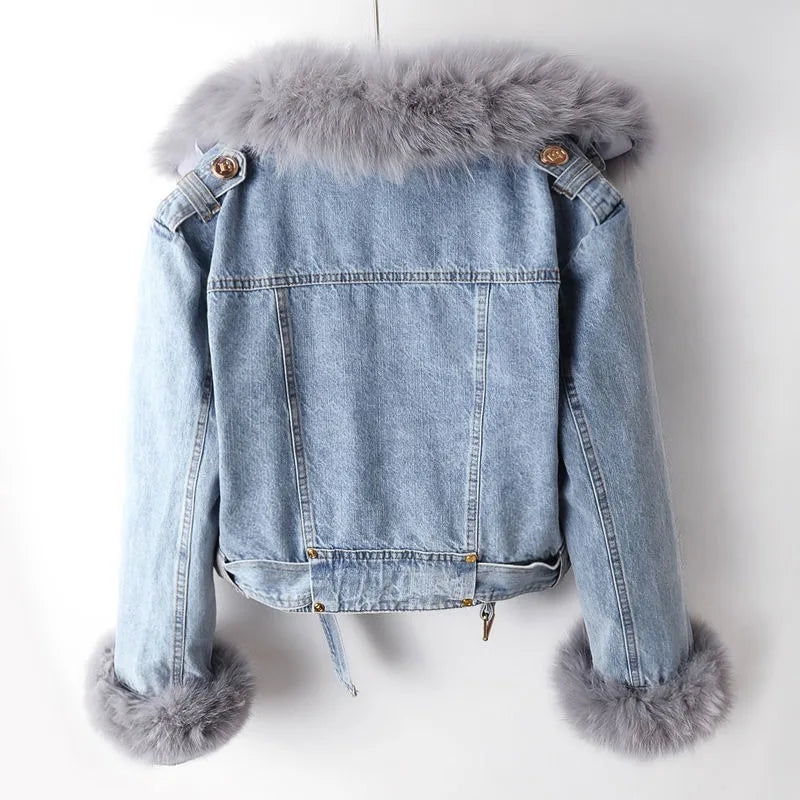 DouceMaison™ | Veste en denim