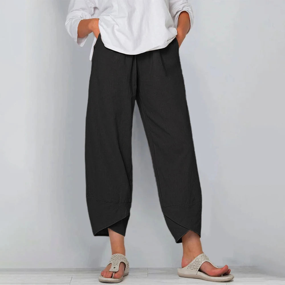 Netha | Le Pantalon Large Fluide