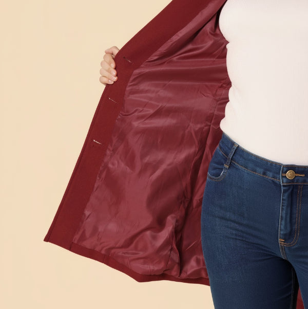 Marie™| Manteau d'hiver avec boutons